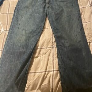 2 pair of Men's Dark Blue Relaxed Jeans